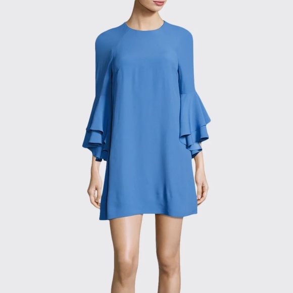 ALEXIS Melany Ruffle Sleeve Mini Dress Small - Picture 1 of 12